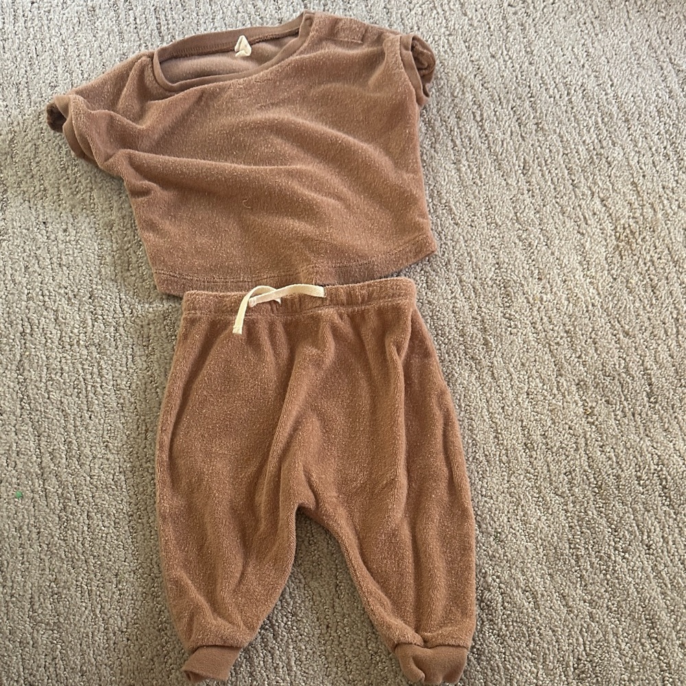 Quincy Mae Warm Brown Kids Set